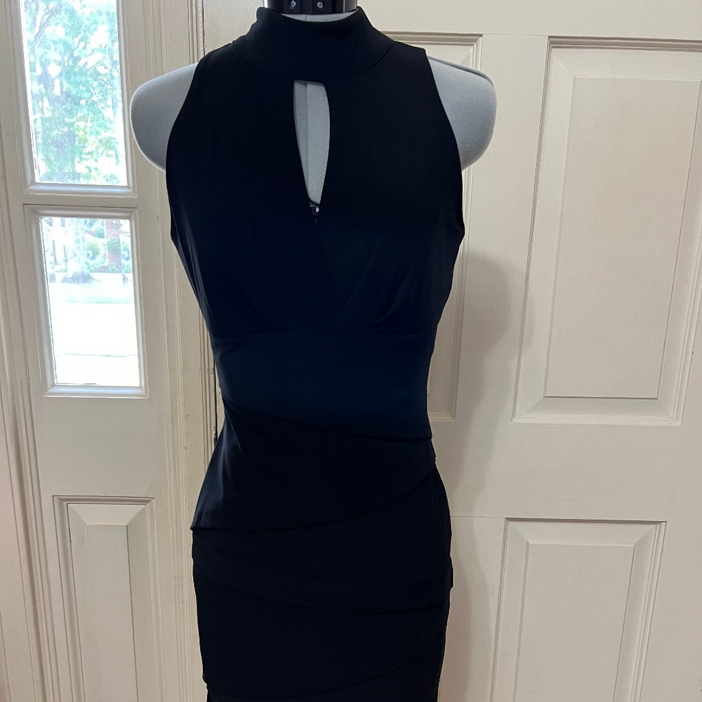 White House Black Market Women's Black Dress